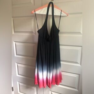 Halter chiffon size medium dress. Worn once for graduation event.